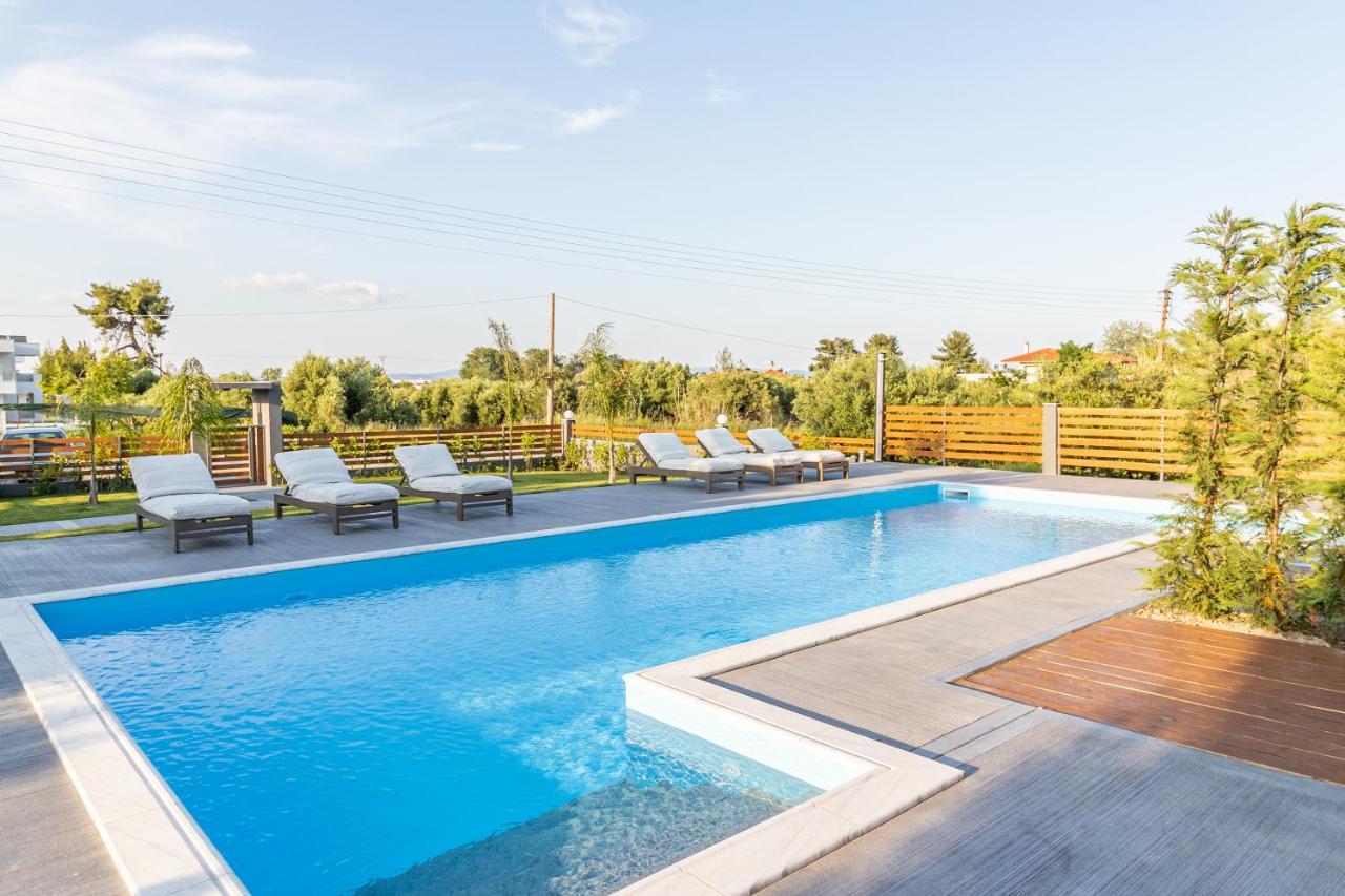 Assos Luxury Villas 佩科霍里 外观 照片